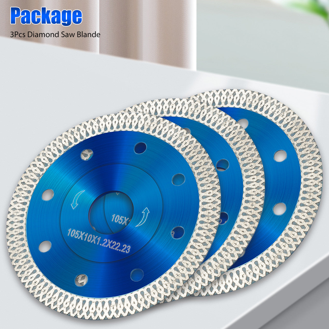 4" Cutting Disc Wheel for DIY Projects and Home Improvement, 3pcs
