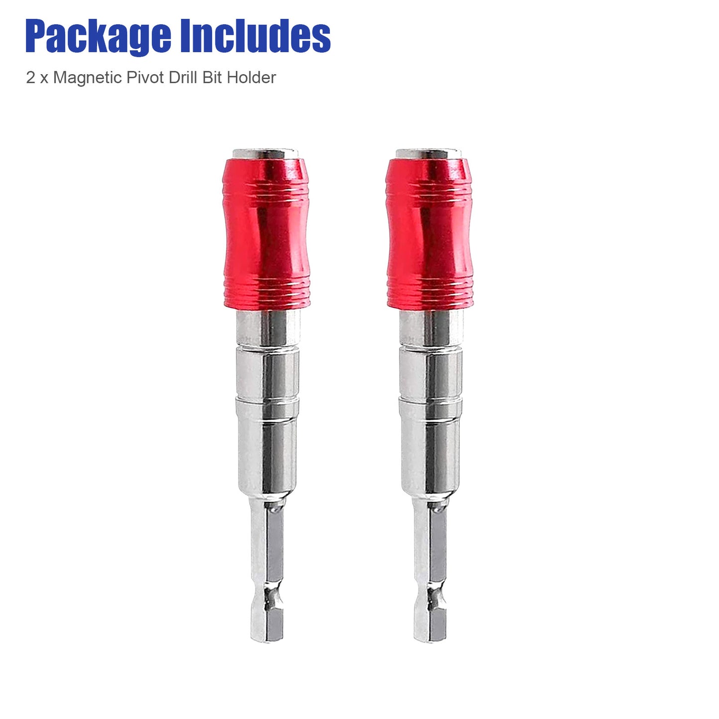 2pcs Magnetic Screwdriver Extension Drill Bit