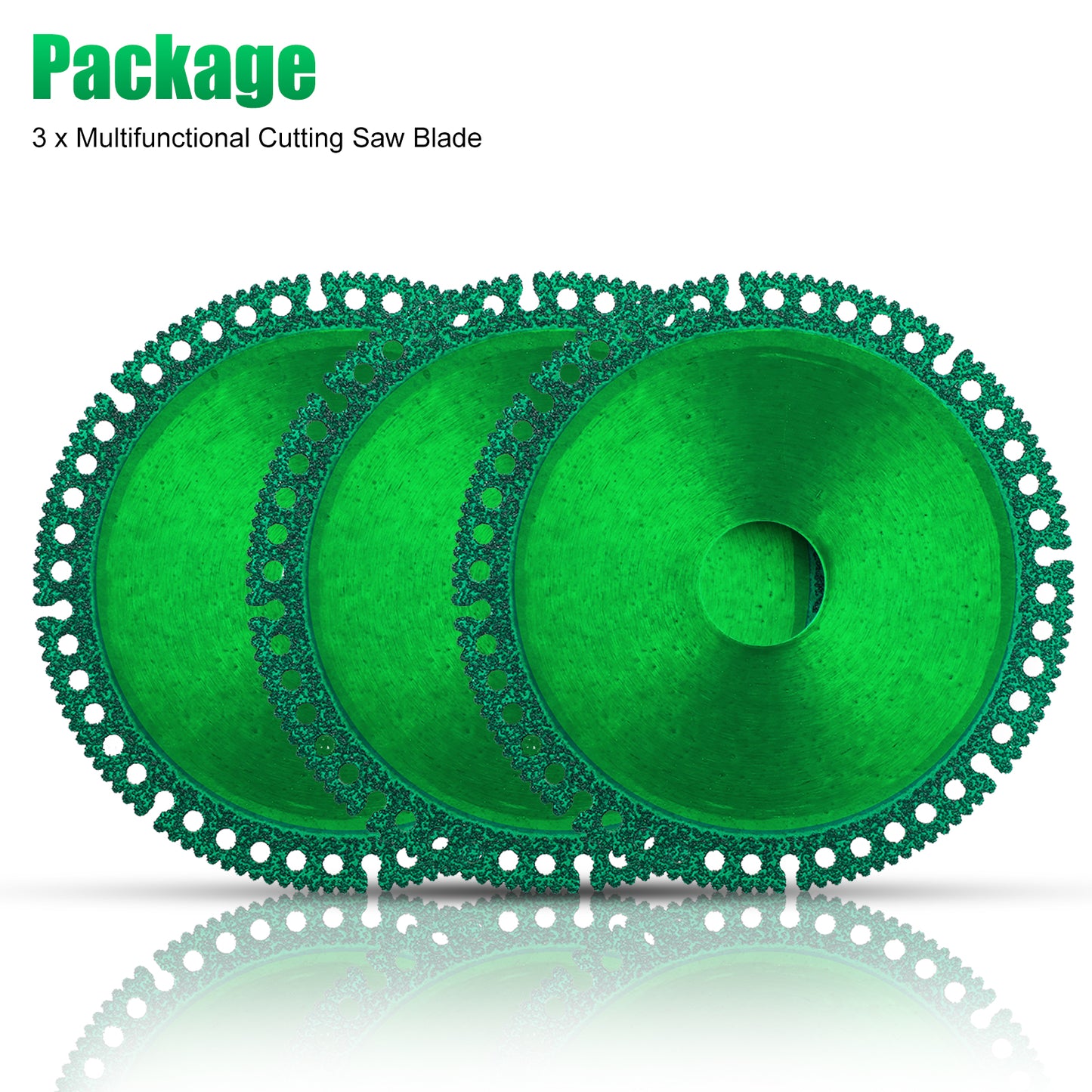3PCS Composite Multifunctional Cutting Saw Blade