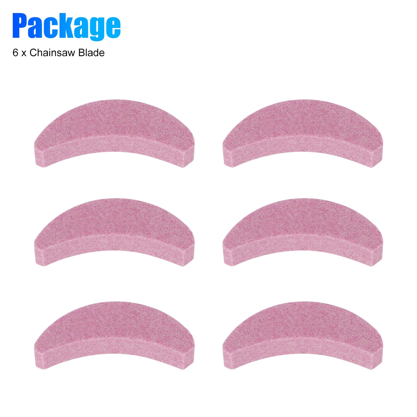 6 Pcs Chainsaw Teeth Sharpening Stone Grinder Tools