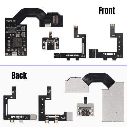 Console Cable RP2040 CPU Chip for Nintendo Switch - Upgradable Chip Replacement Parts for Switch NS Console (Compatible with HAC-001 and HAC-001-(01)) Includes Repair Tools