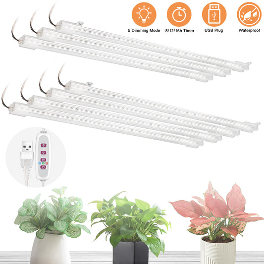 LED Plant Grow Light - Full Spectrum Light Triple Strip for Indoor Plant Cultivation and Hydroponics