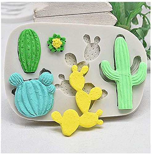 Cactus Silicone Resin Mold - Cacti Fondant Mold,Cake Decoration Chocolate Mold Kitchen Cooking Tool,DIY Handmade Making Crafts,DIY Epoxy Resin Art Craft