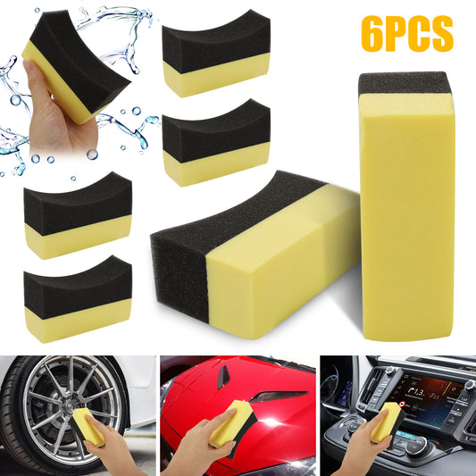 6Pcs Car Washing Sponges