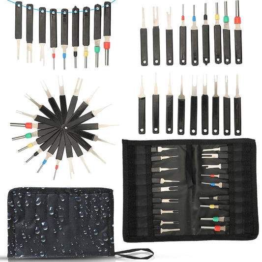 Automotive Electrical Connector Wire Terminal Removal Kit Set for Cars, 18Pc