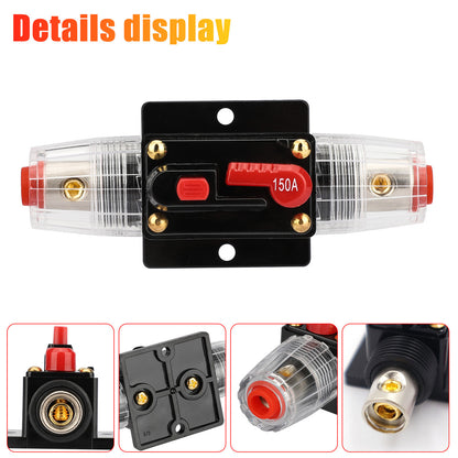 Car Stereo Audio Circuit Breaker Fuse for Automotive Vehicles