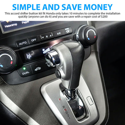 Shifter Handle Shift Button Knob Repair Kit, For Honda Accord 2003-2005