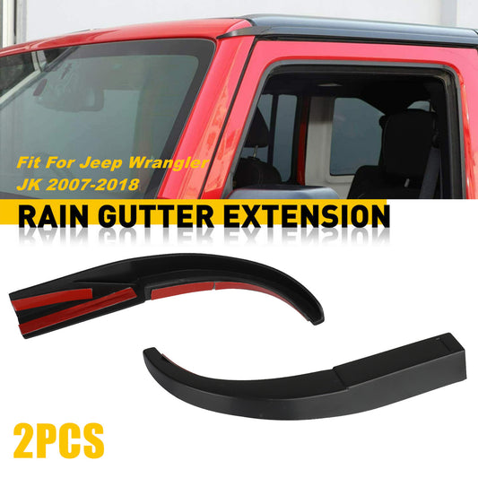 Water Rain Diverters that are Resistant to High Temperatures and Rain, Suitable for Jeep
