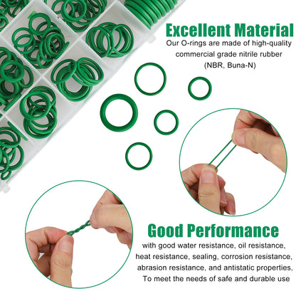 270 PCS Metric Rubber O-Ring Washer Assortment Kit