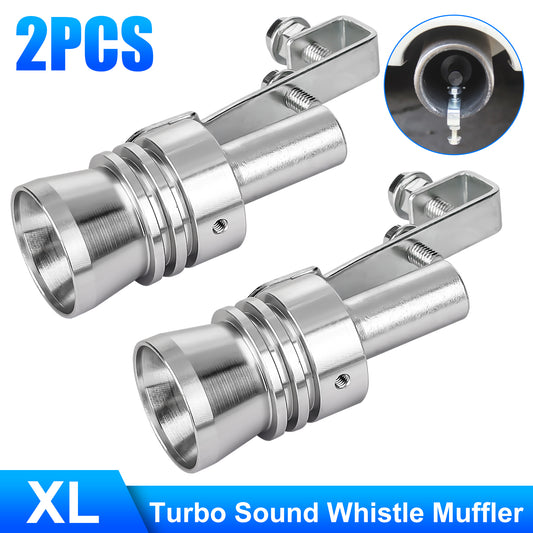 2PC Car Auto Exhaust Pipe