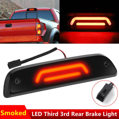 LED Third 3rd Rear Brake Light - Center High Mount Stop Lamp Replacement For Toyota Tacoma 1995-2017