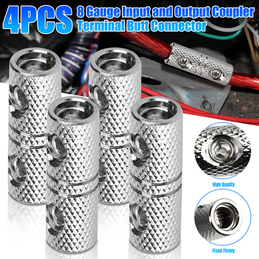 4pcs Coupler Terminal Butt Connector