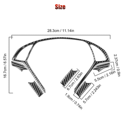 Carbon Fiber Steering Wheel Cover For Infiniti