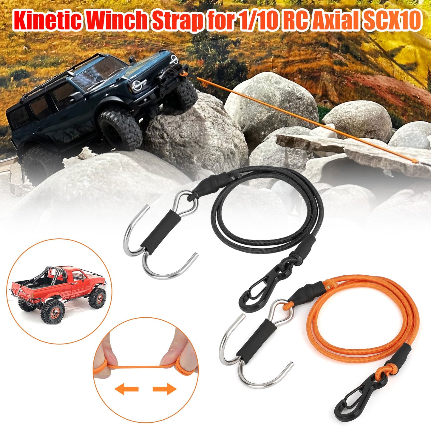 1/10 RC Kinetic Winch Strap