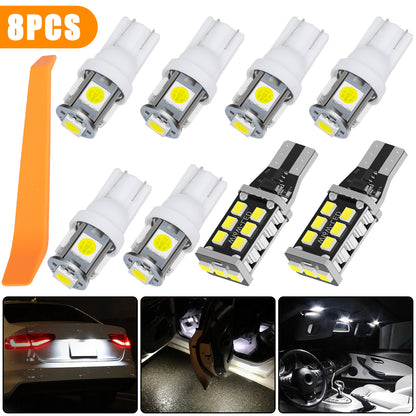 Interior Combo Bulb - Enhanced LED SMD Kit Set for Various Car Interior Lights