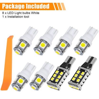 Interior Combo Bulb - Enhanced LED SMD Kit Set for Various Car Interior Lights