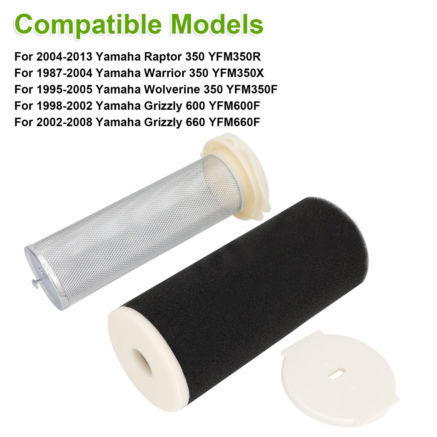 Durable Air Filter Kit - Premium Quality for Yamaha Raptor, Warrior, Wolverine, and Grizzly Models