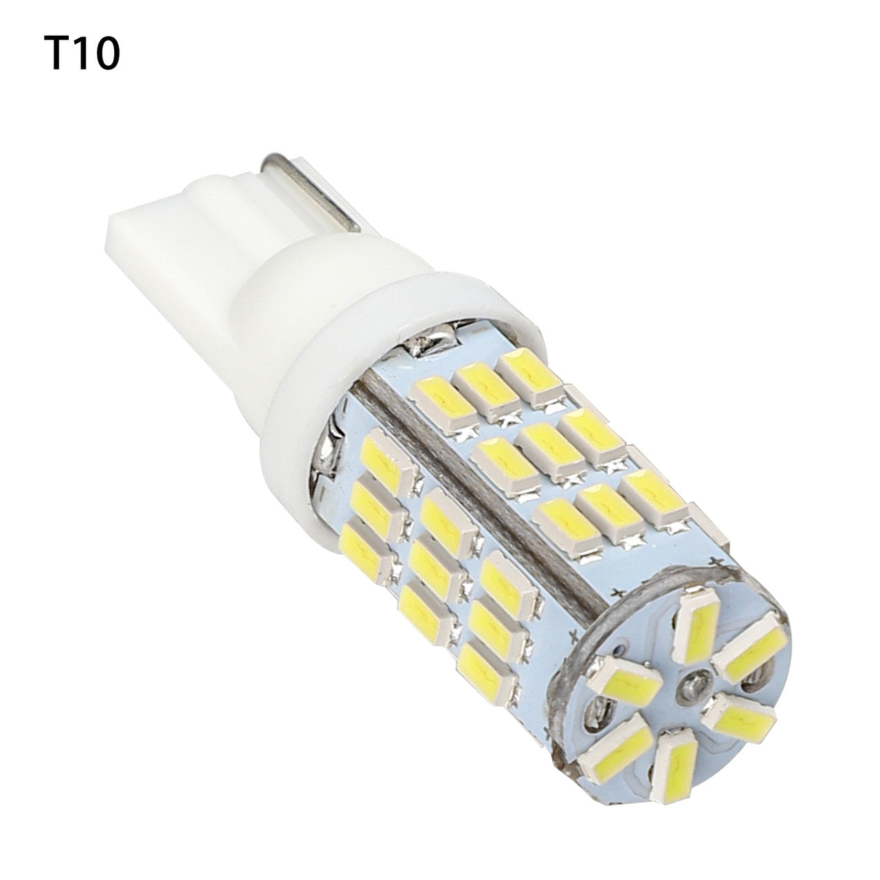 T10 194 LED Light Bulb 42-SMD Super Bright 168 2825 W5W LED Replacement 12V Bulbs For Car Dome Map Door License Plate RV Trailer Backup Reverse Lights, Pure White 6500K, 20Pcs