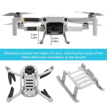 DJI Extended Landing Gear Leg Riser Stabilizer Accessories for Mini 2/Mavic Mini Drones