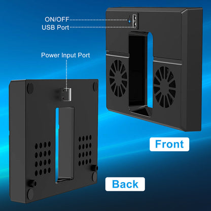 USB Powered Cooling Fan Attachment for Xbox Series X Console