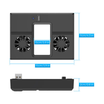 USB Powered Cooling Fan Attachment for Xbox Series X Console