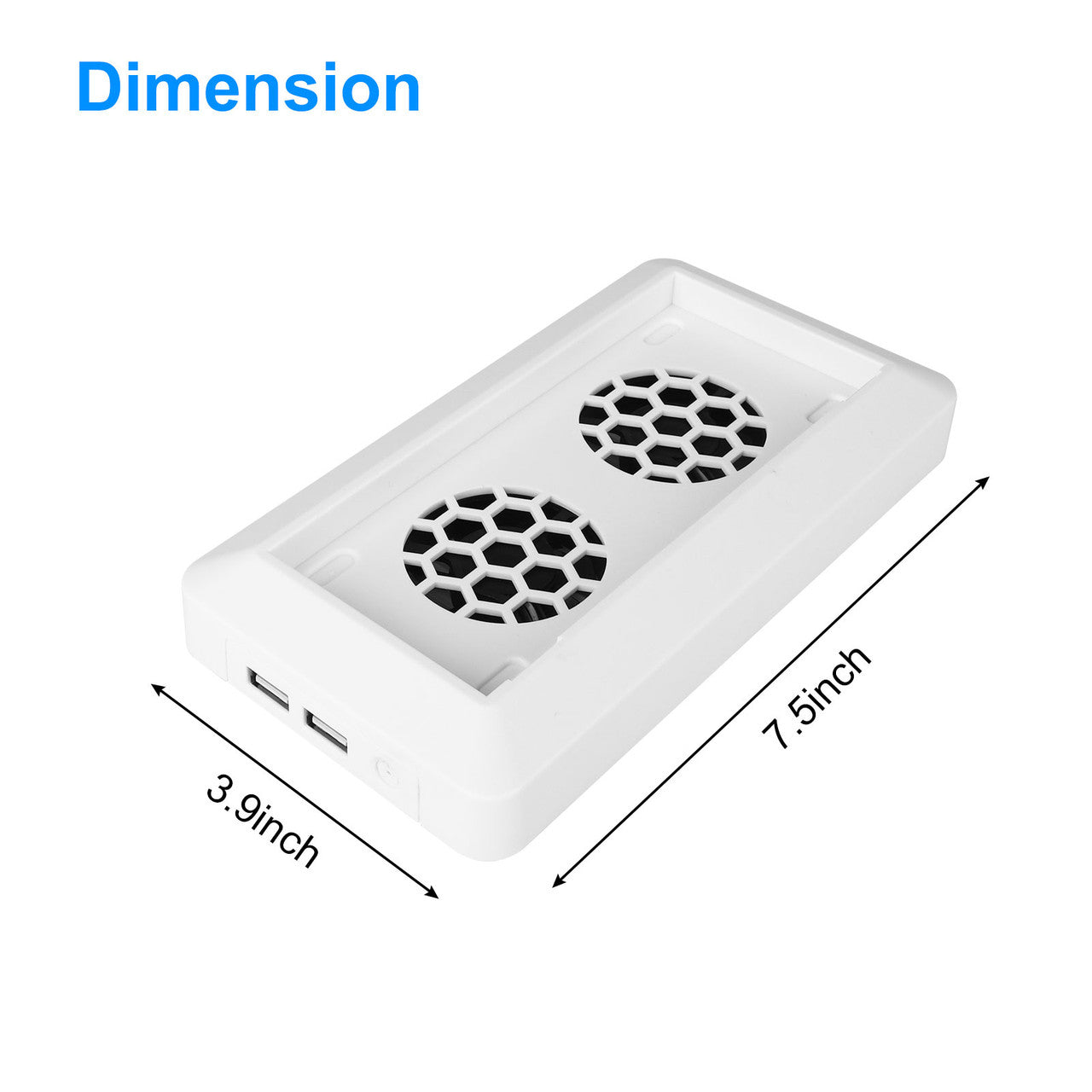 Charging Stand with Cooling Fan, LED Indicator and 2 USB Ports for Xbox Series S