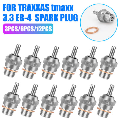 Glow Plug For Traxxas 3232X RC Cars with Improvements in Idle and Transition, 3PCS