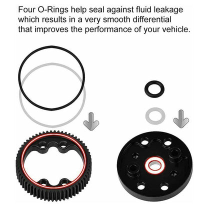 Differential Case / Locker Spool that is Durable and Weat-Resistant, For 1/10 Traxxas 2WD