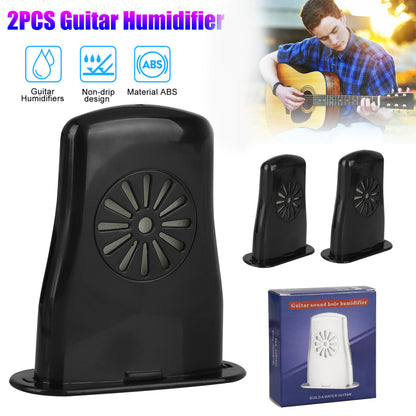 Non-Drip Design Guitar Humidifier with Good Protection without worry of Damage, 2PCS