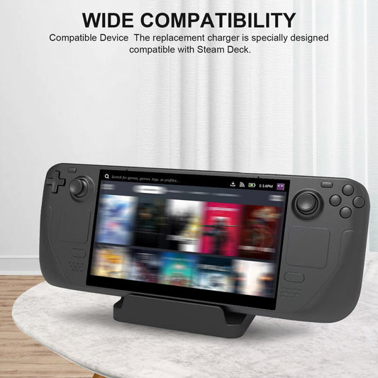 Kick Stand and Stickder Upgrades for Steam Deck - Upgraded Adjustable Foldable Stand Holder Compatible With  Steam Deck Console