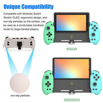 Handheld Grip Handheld Grip Controller - for Nintendo Switch/OLED Joypad Controller Replacement Controler Support Wakeup Screenshot Dual Motor VibrationNintendo Switch