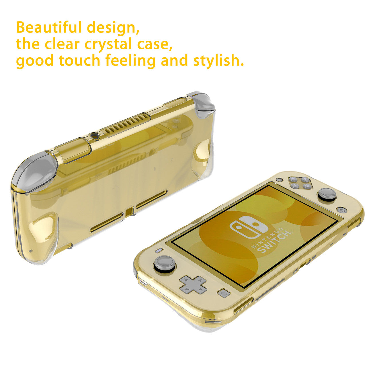 Clear Protective Case Compatible with Nintendo Switch Lite, Protective Accessories Cover Case Compatible with Nintendo Switch Lite 2019