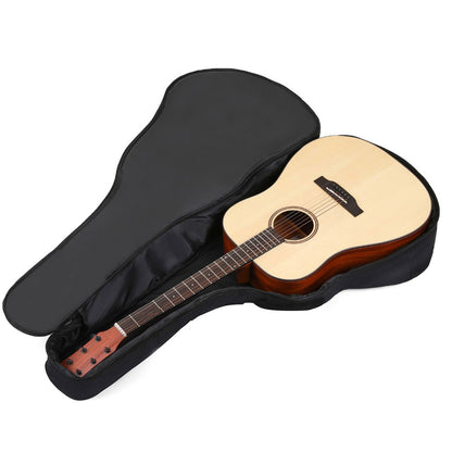 Waterproof Guitar Bag Backpack with a Reinforced Carry Handle, heavy duty polyester luggage thread