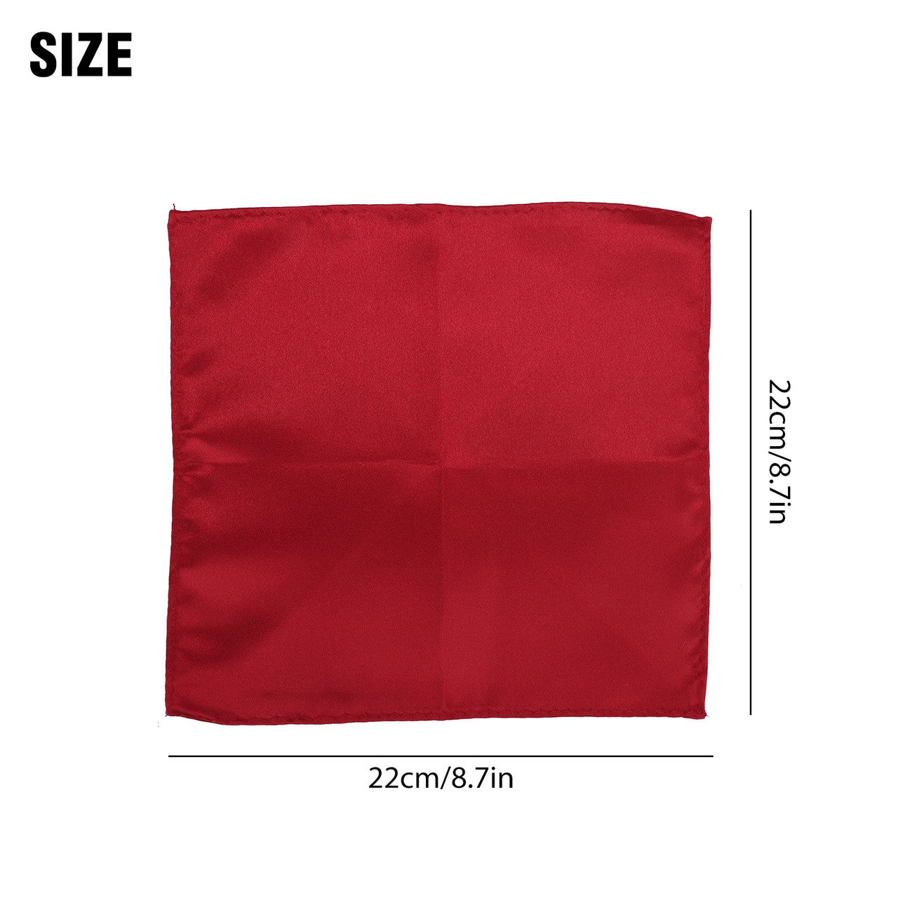 Mens Pocket Squares Handkerchief For Wedding Party, Soft Assorted Solid Color Hankies, 30Pcs