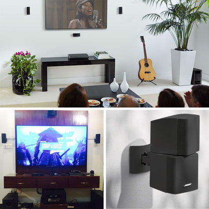 Lifestyle UB-20 SERIES II Bracket, Wall Ceiling Bracket Mount Support For Lifestyle UB-20 SERIES 2 II Speaker, Black