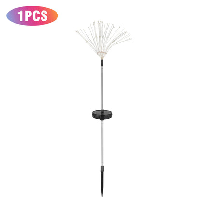 Starburst Solar Firework Fairy Lights, Outdoor Lawn Lamp and Garden Path