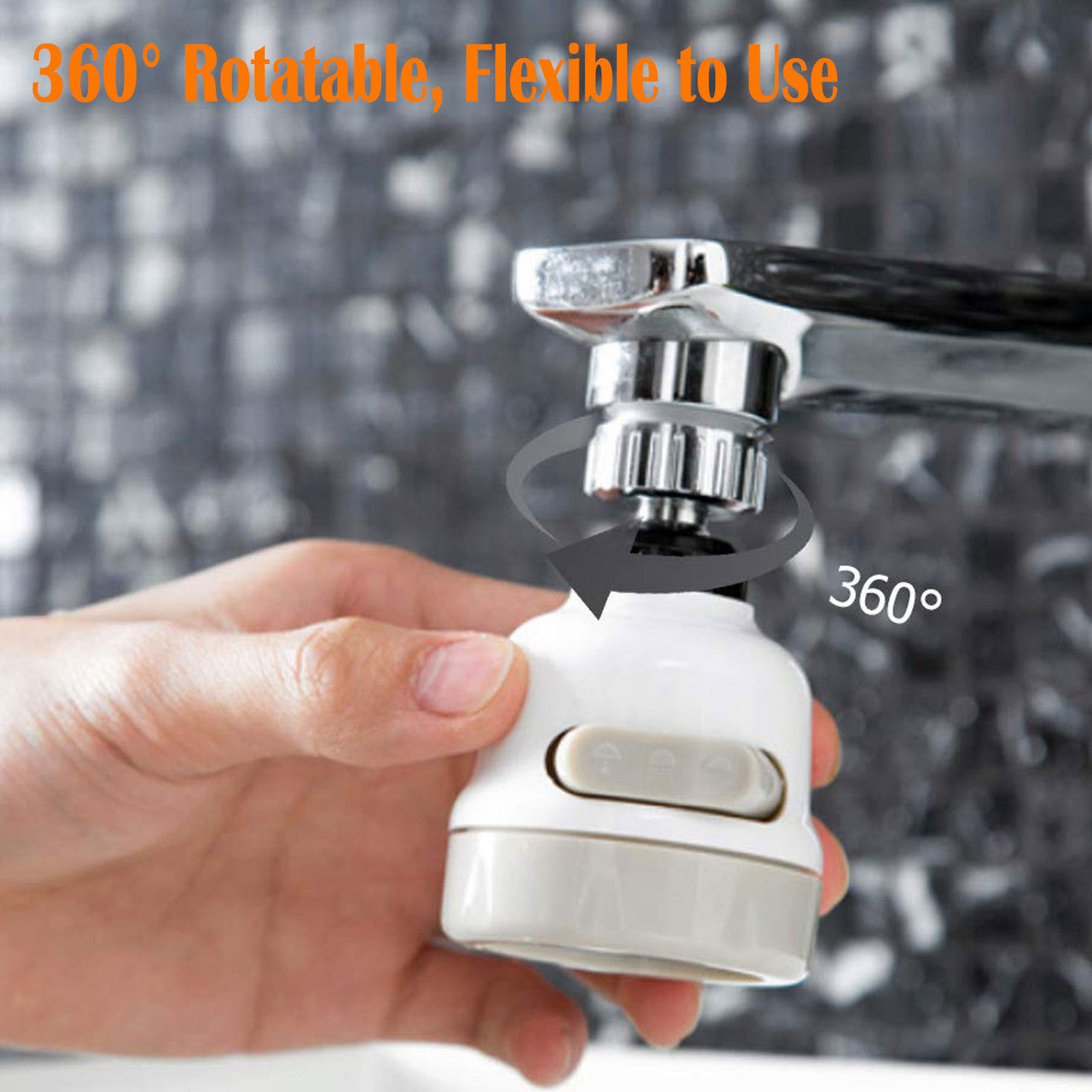 360 Degree Rotate Faucet Deluxe Internal Thread Nozzle Filter Adapter Water Saving Bubbler Connector Swivel Tap Aerator Diffuser Kitchen