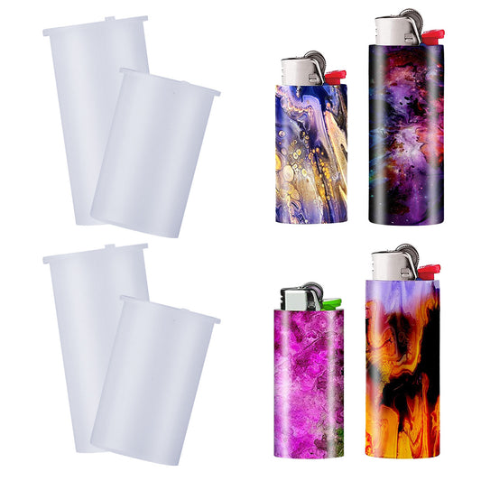 Universal Lighter Protective Cover Resin Mold, DIY Handmade for J5/ J3 Accessories, 4pcs