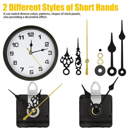 Clock Movement with 2 Pairs of Short Hands