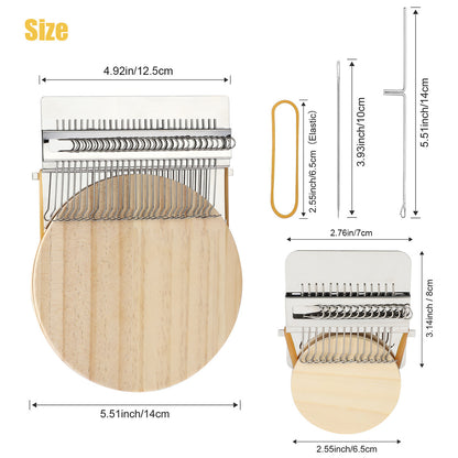 Small Knitting Machine Tools for Easy DIY Knitting Designs and Great as a Sewing Helper