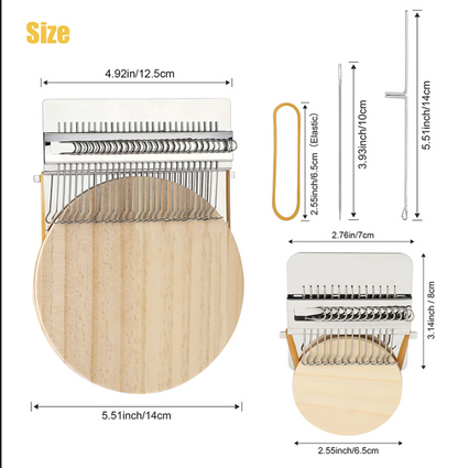 Small Knitting Machine Tools for DIY Projects, ideal gift for Birthdays, Graduations and More