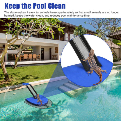 Outdoor Pool Animal Escape Net for Small Animals, Easy to Setup and Disassemble