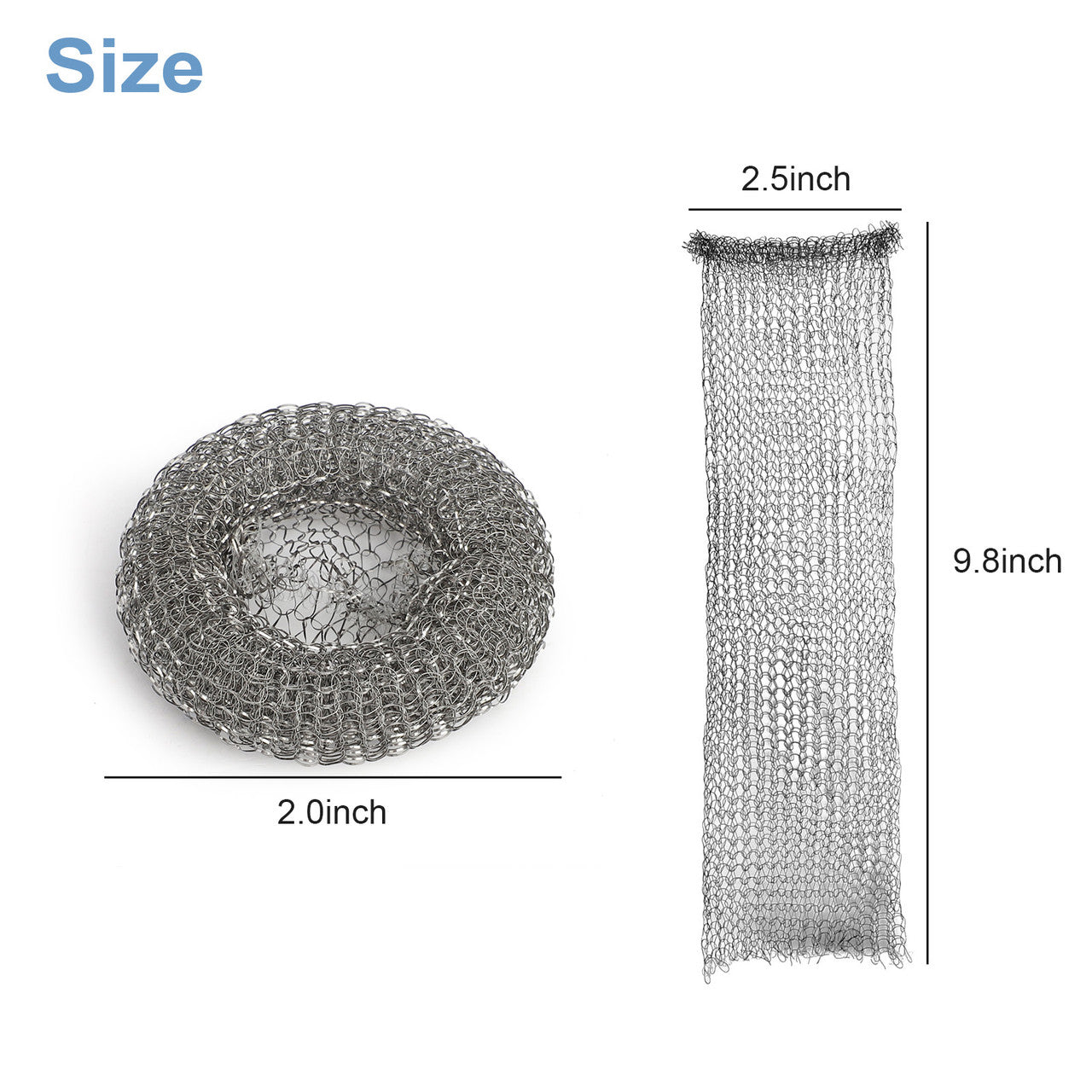 50 PCS Lint Traps Washing Machine Lint Trap Stainless Steel lint Snare Traps Laundry Mesh Washer Hose Filter - Washing Machine Lint Snare;  Lint Traps Hose Screen Filter Catcher with 50 Nylon Cable Ties
