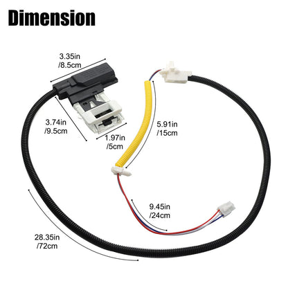 Washing Machine Lid Lock Switch W11307244 - For Whirlpool GE