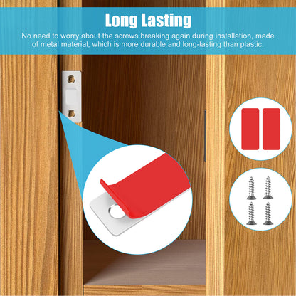 10-Pack Cabinet Door Stoppers