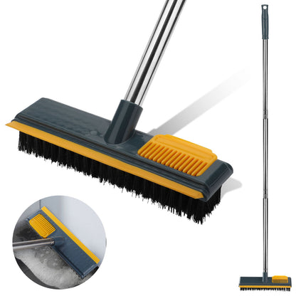 2 In 1 Cleaning Brush with Adjustable Long Handle