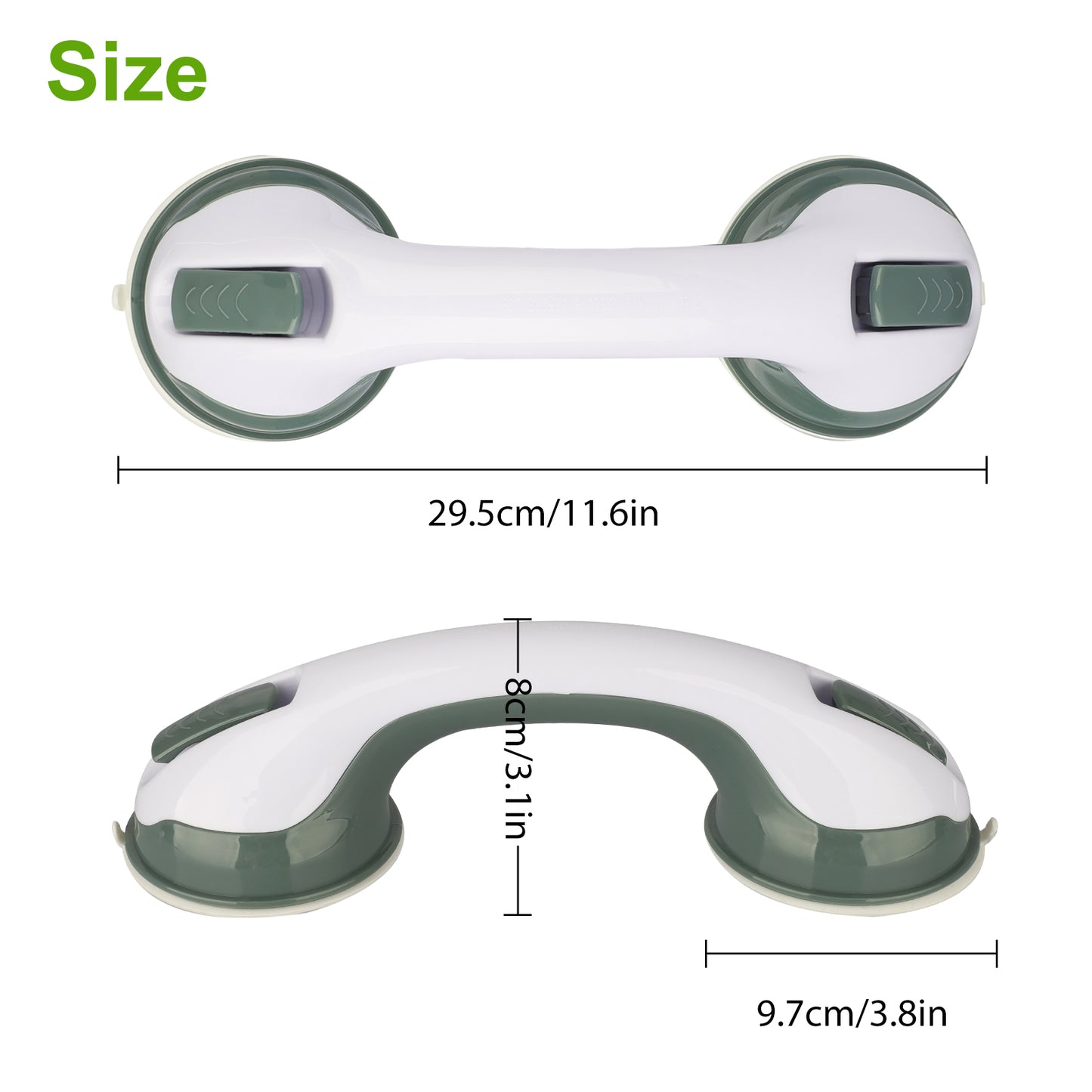 2 Pack Shower Handle
