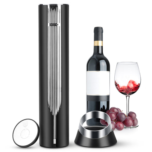 Electronic Wine Bottle Opener with Foil Cutter