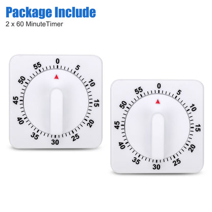 2pcs mechanical timer