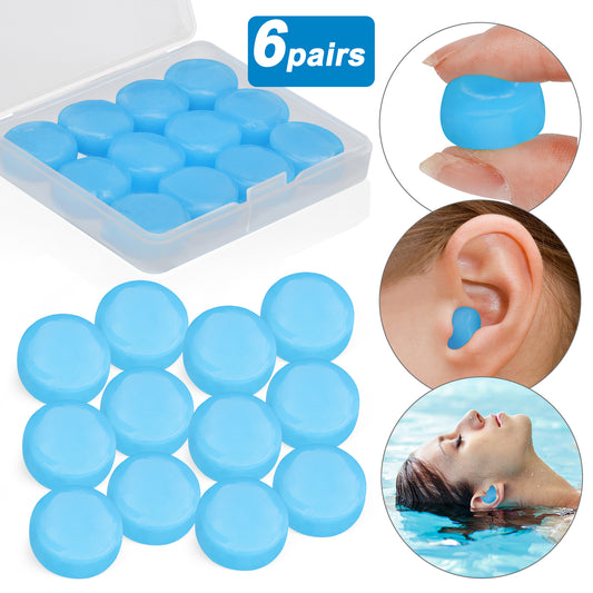 Reusable Silicone Ear Plugs